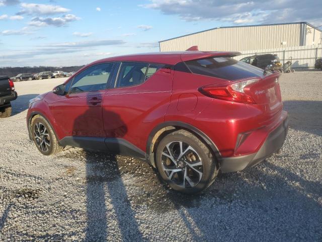 TOYOTA C-HR XLE 2018 maroon  gas NMTKHMBX8JR030802 photo #3