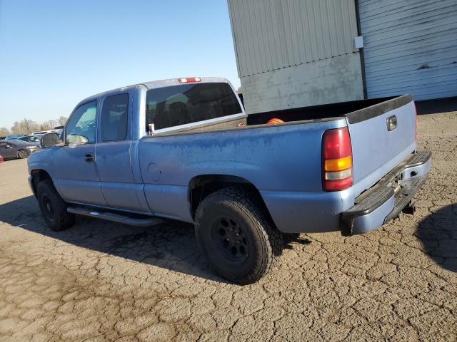 GMC NEW SIERRA 2002 blue 4dr ext gas 2GTEK19T121215705 photo #3