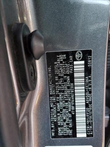 2017 TOYOTA CAMRY LE - 4T1BF1FK4HU782308