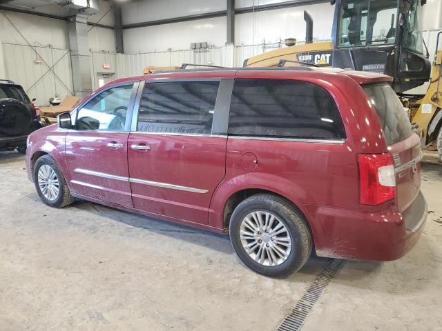 CHRYSLER TOWN & COU 2015 maroon sports v flexible fuel 2C4RC1CG4FR546487 photo #3