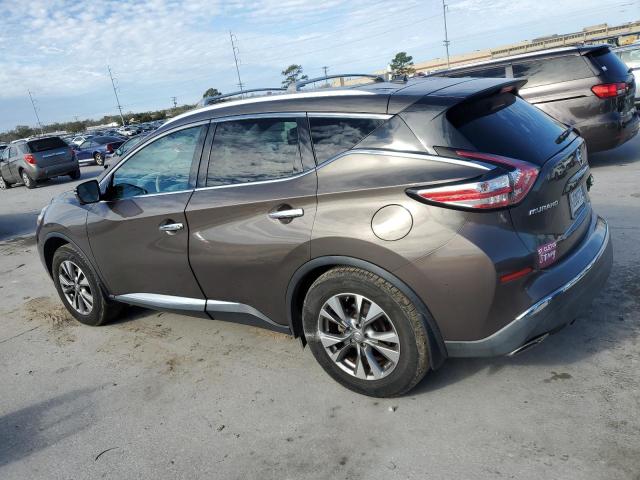 NISSAN MURANO S 2015 gray  gas 5N1AZ2MG2FN279505 photo #3