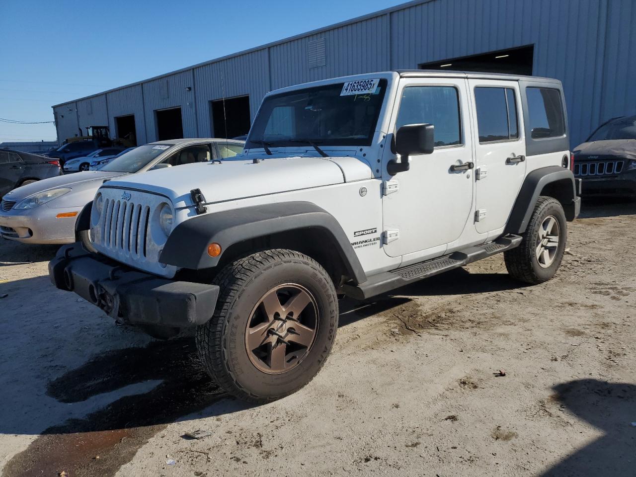  Salvage Jeep Wrangler