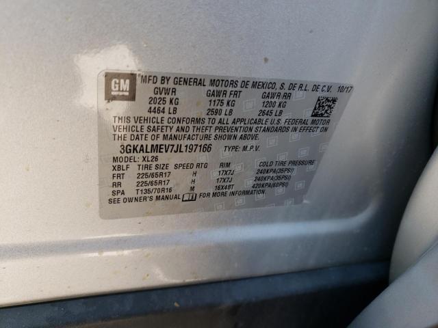 2018 GMC TERRAIN SL 3GKALMEV7JL197166
