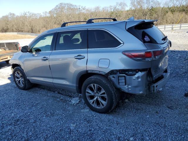 VIN 5TDKKRFH1FS060833 2015 Toyota Highlander, Xle no.2