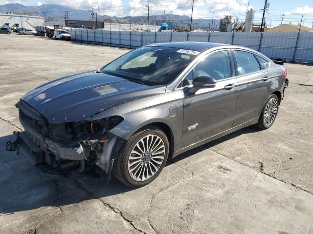 Lot #2390020287 2018 FORD FUSION TIT salvage car