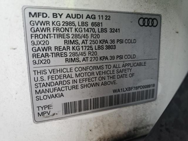 WA1LXBF78PD008918 2023 AUDI Q7, photo no. 12