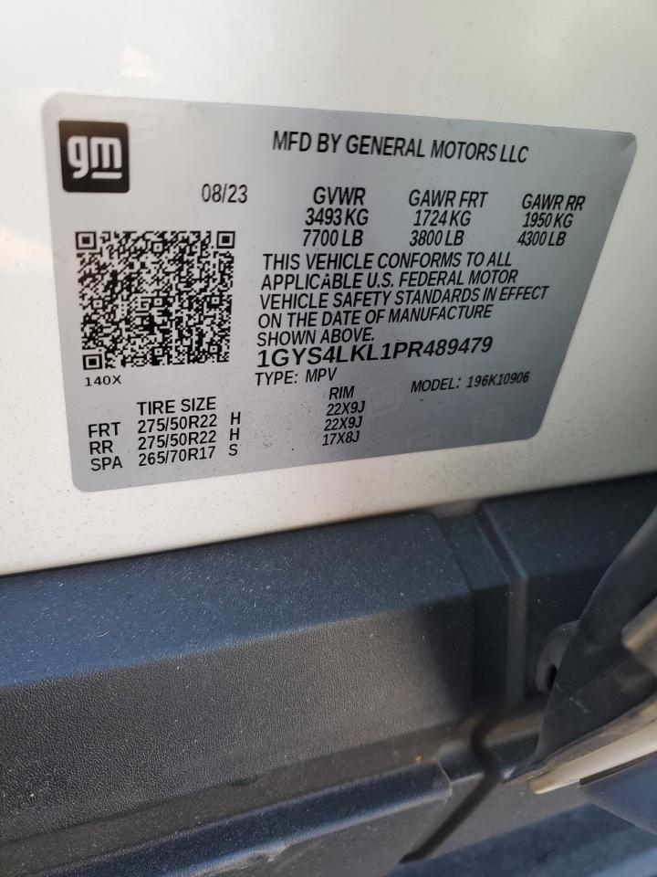 1GYS4LKL1PR489479 CADILLAC ESCALADE 2023
