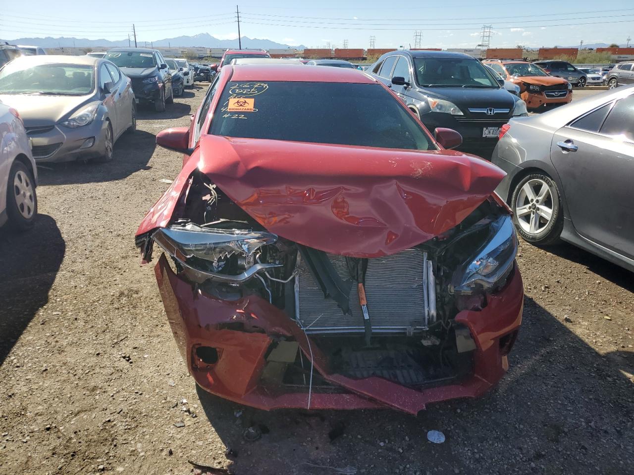 2T1BURHEXGC675811 TOYOTA COROLLA 2016