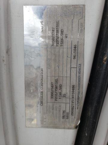 1996 Dodge Ram Van B2500 VIN: 2B6HB21Y5TK159486 Lot: 41404054