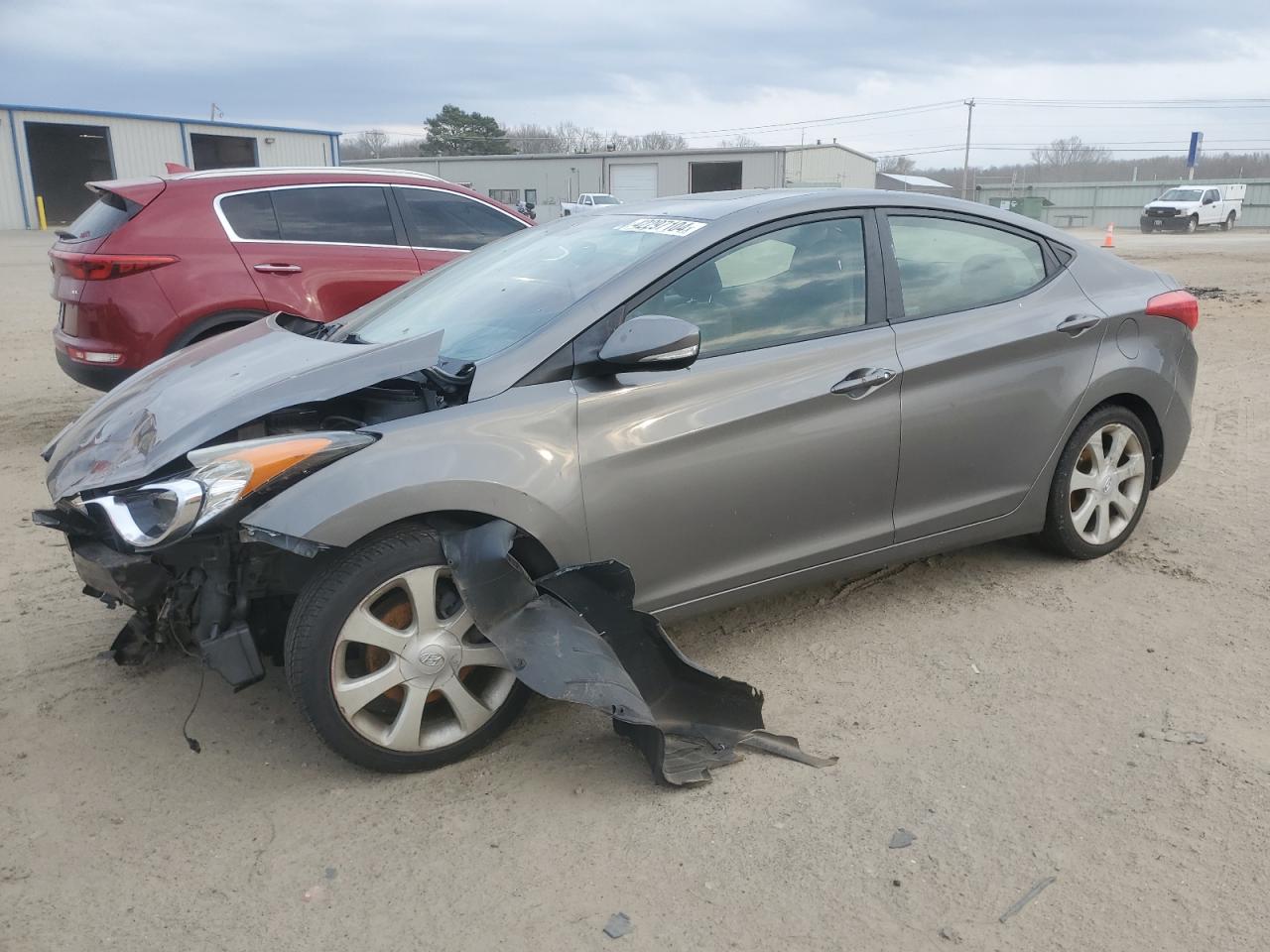 5NPDH4AE7CH107842 2012 Hyundai Elantra Gls