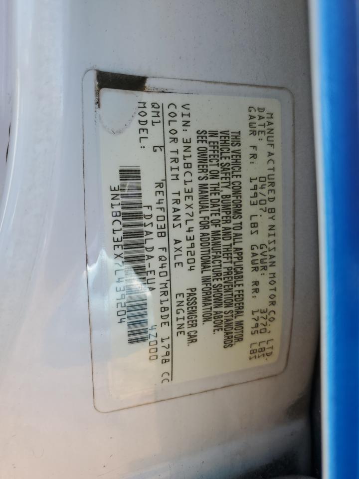 3N1BC13EX7L439204 2007 Nissan Versa S