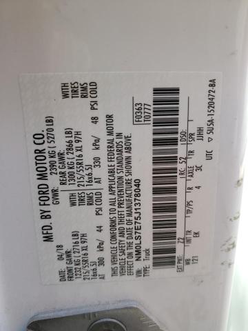 2018 FORD TRANSIT CO NM0LS7E75J1378040