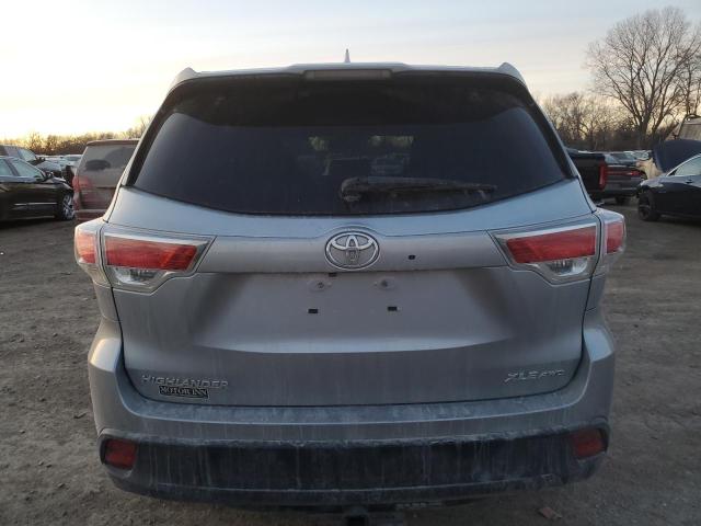 VIN 5TDJKRFH1ES022139 2014 Toyota Highlander, Xle no.6