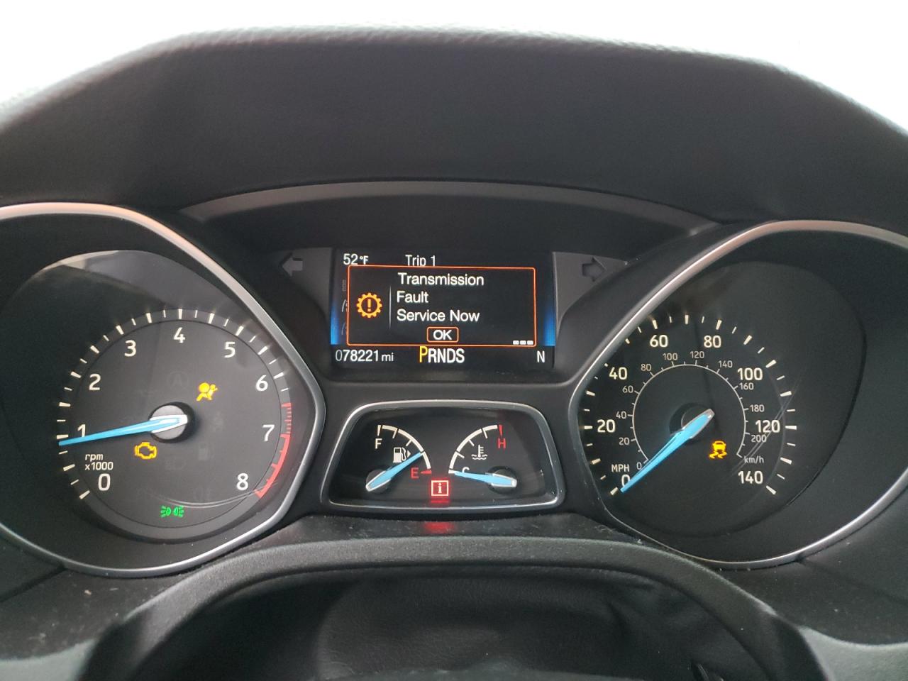 1FADP3J23HL288319 FORD FOCUS 2017