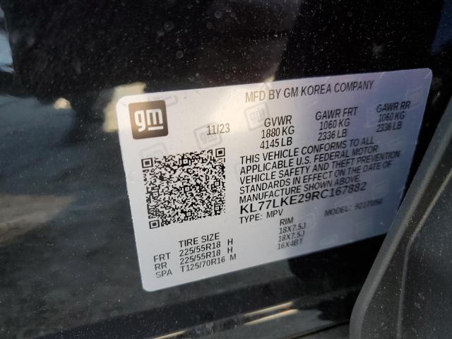 2024 CHEVROLET TRAX ACTIV - KL77LKE29RC167882