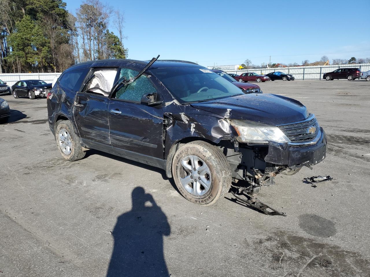 1GNKRFED6GJ183235 2016 Chevrolet Traverse Ls