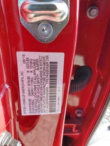 Lot #2473651124 2019 ACURA TLX TECHNO salvage car