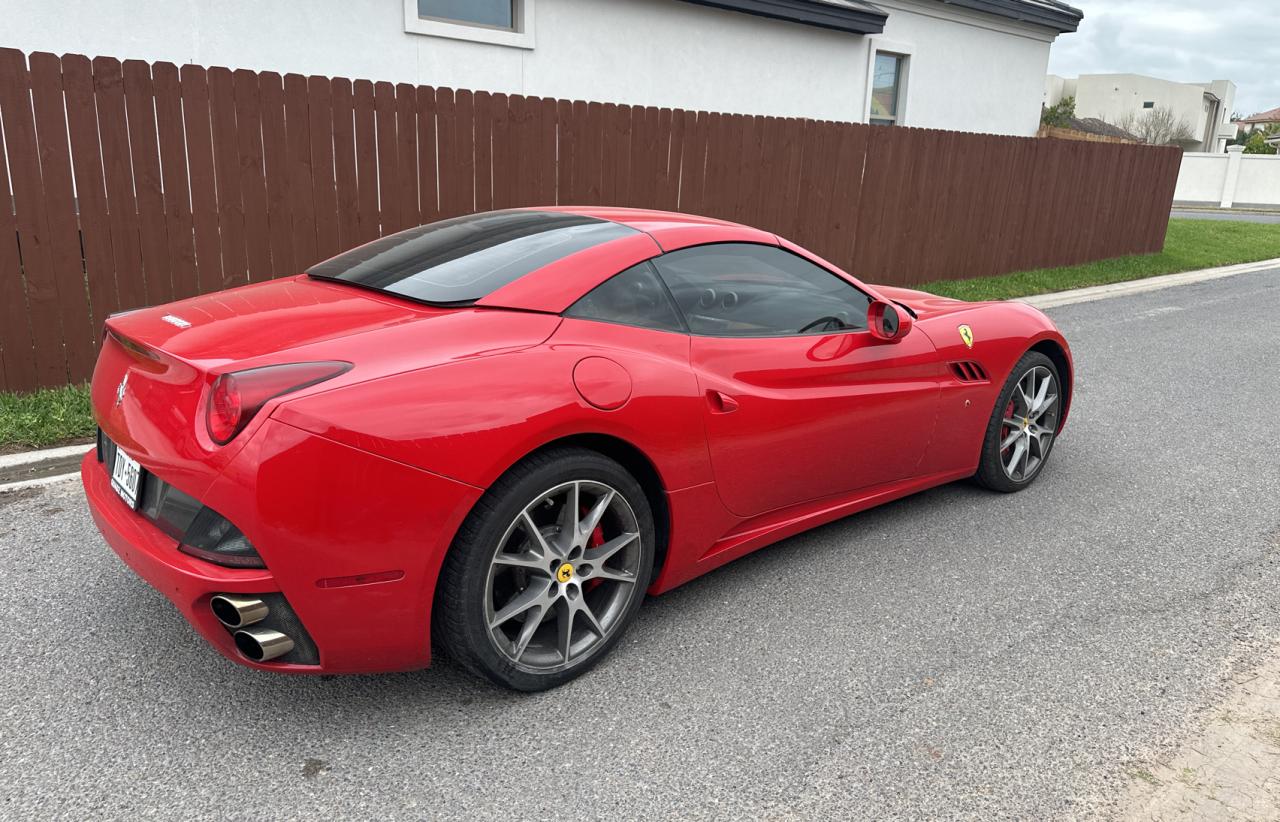 2012 Ferrari California vin: ZFF65LJA8C0182556