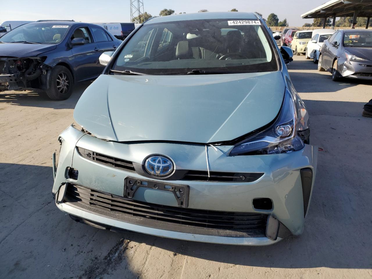 JTDKARFU5K3084337 TOYOTA PRIUS 2019