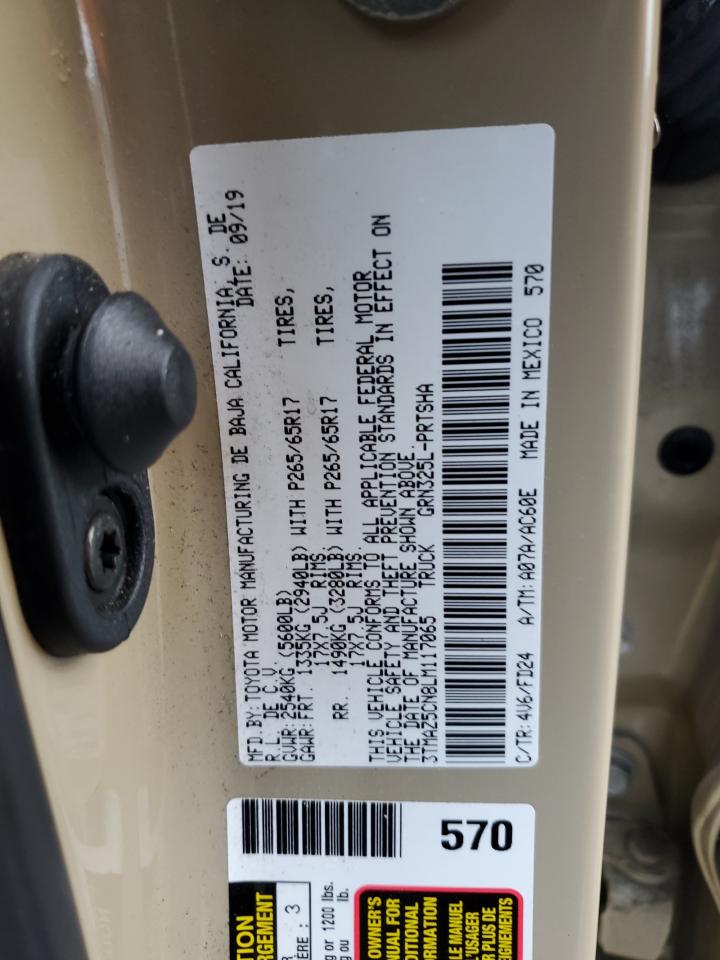 3TMAZ5CN8LM117065 TOYOTA TACOMA 2020