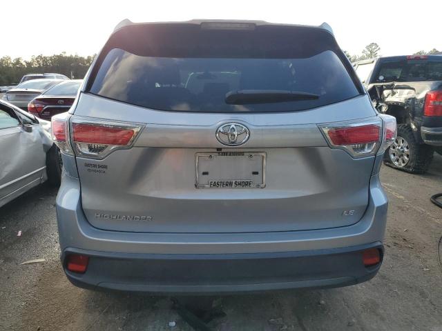 VIN 5TDZARFH3ES005879 2014 Toyota Highlander, LE no.6