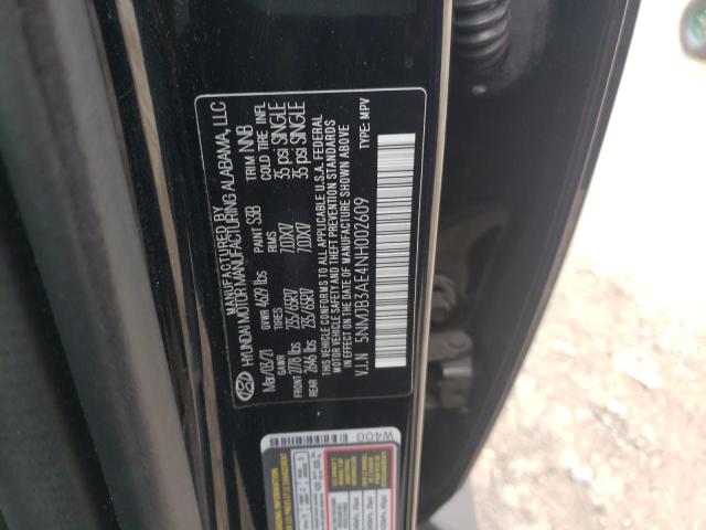 2022 HYUNDAI TUCSON SEL - 5NMJB3AE4NH002609