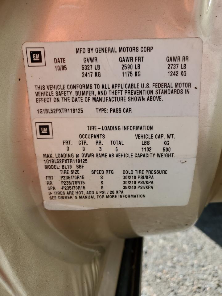 1g1bl52pxtr119125 1G1BL52PXTR119125 1996 Chevrolet Caprice / Impala Classic Ss