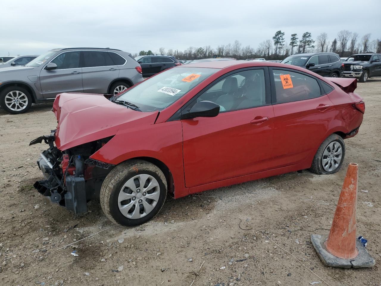 Lot #2485264740 2017 HYUNDAI ACCENT SE