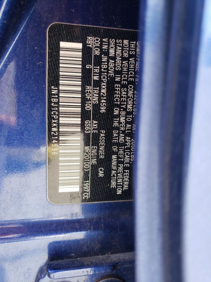 JN1BJ1CPXKW214596 NISSAN ROGUE 2019