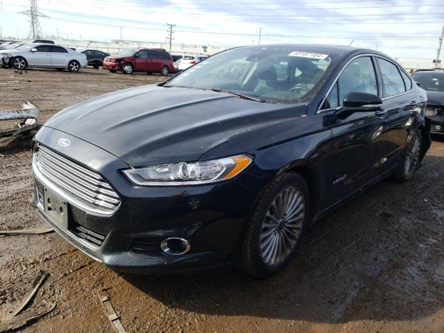 Lot #2457449189 2014 FORD FUSION TIT salvage car