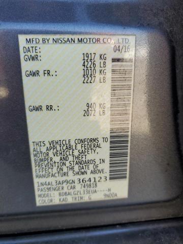 2016 Nissan Altima - Image 12