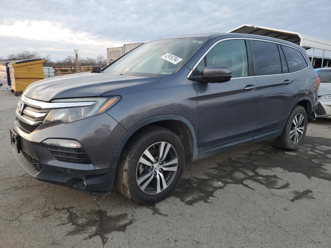 5FNYF5H82JB021993 HONDA PILOT 2018