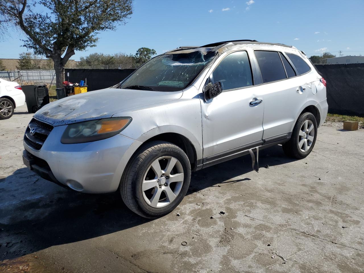 5NMSH13E37H001054 2007 Hyundai Santa Fe Se