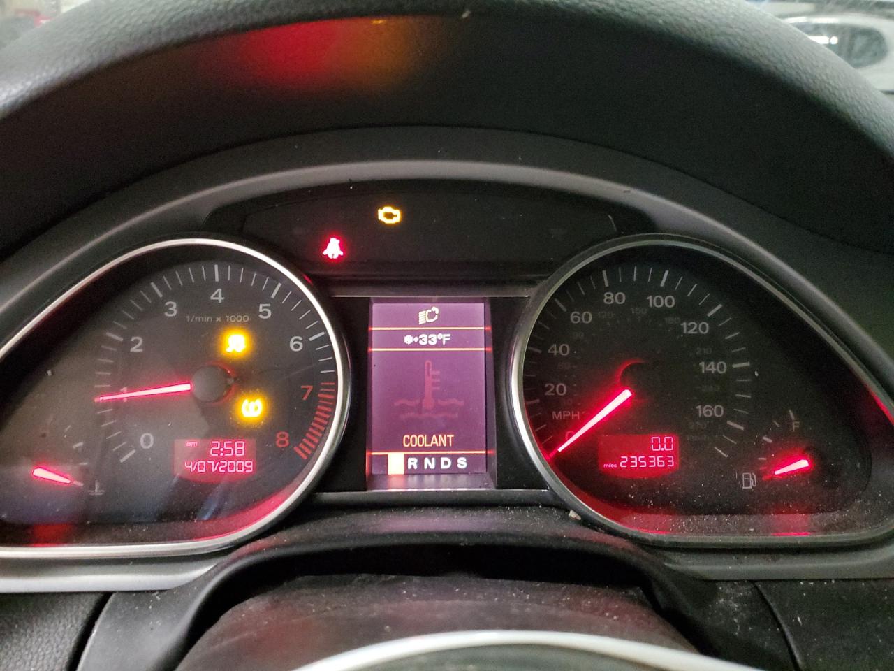 wa1by74l08d009570 WA1BY74L08D009570 2008 Audi Q7 3.6 Quattro Premium