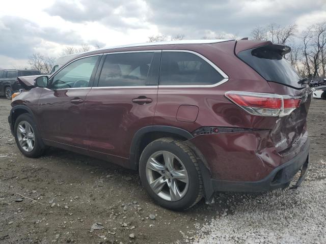 VIN 5TDDKRFH6FS075224 2015 Toyota Highlander, Limited no.2