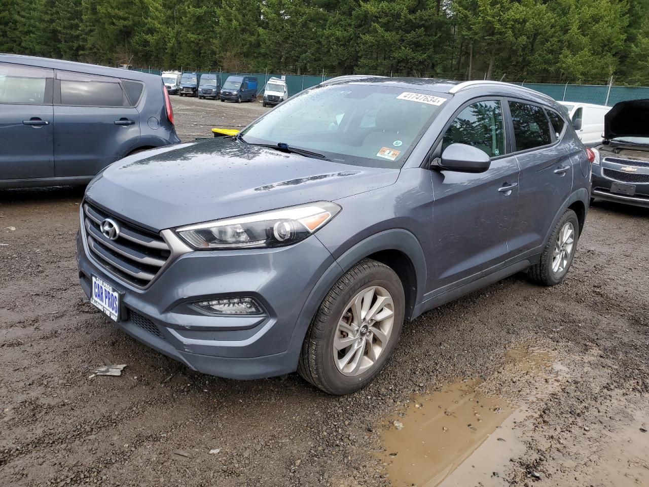 2016 Hyundai Tucson Limited vin: KM8J33A40GU128168