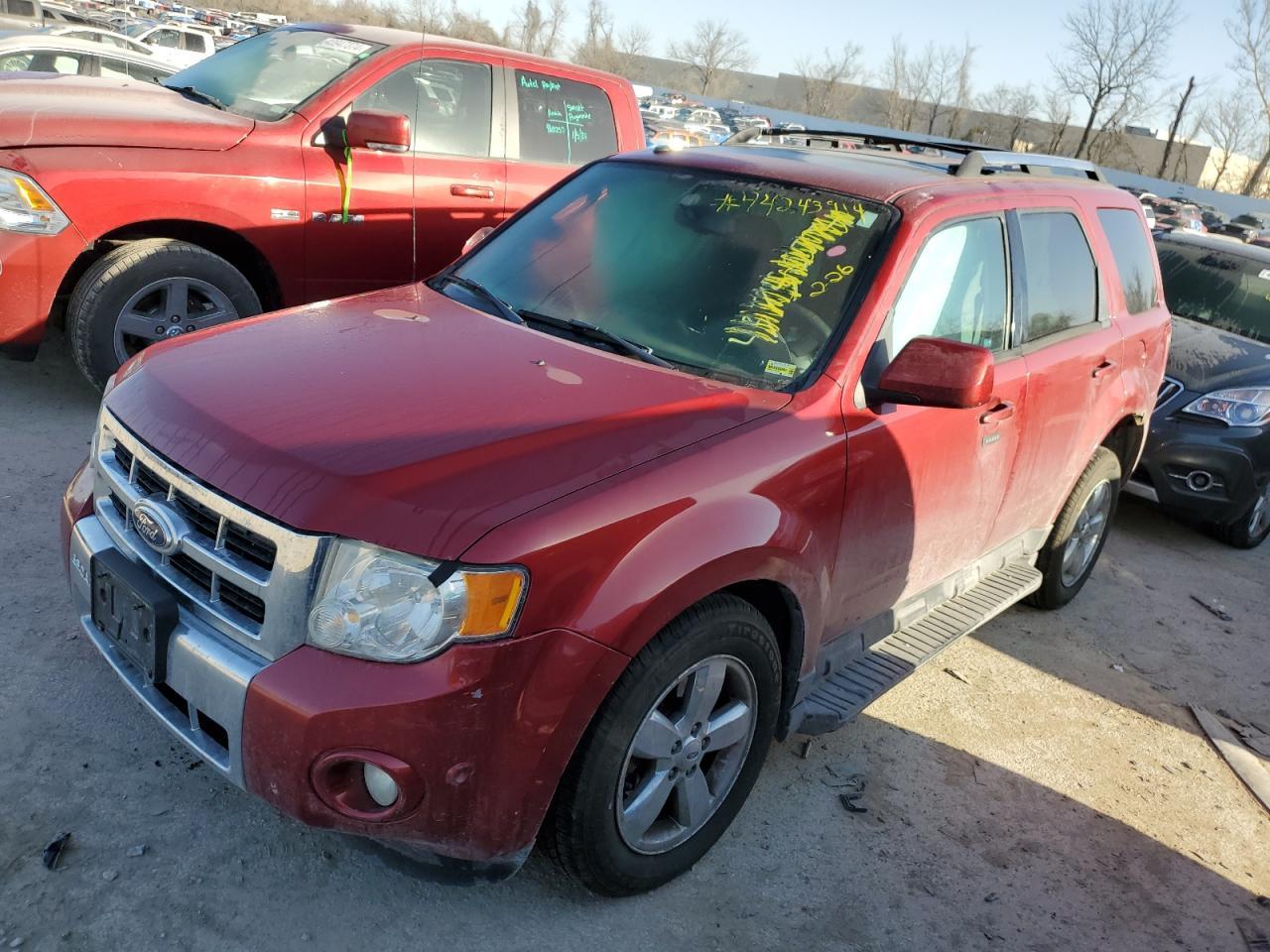 2012 Ford Escape Limited vin: 1FMCU9EG3CKA90437