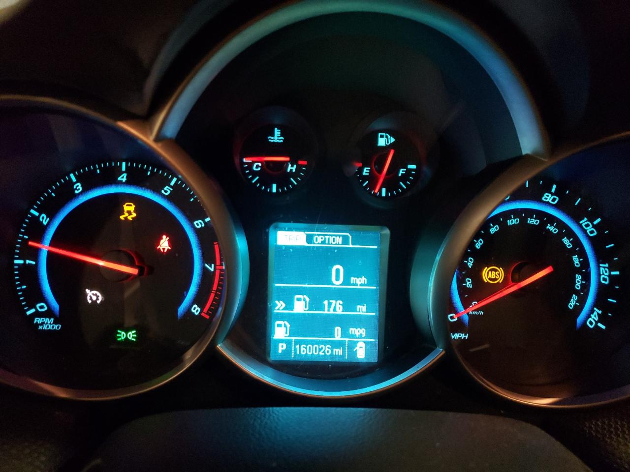 1G1PF5SB1G7124653 CHEVROLET CRUZE 2016