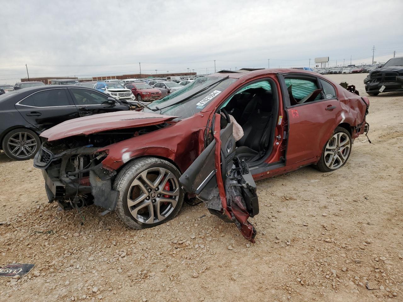 6G3F15RW3GL204640 CHEVROLET SS 2016