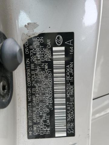 2004 Lexus Es 330 VIN: JTHBA30G945007671 Lot: 42695034