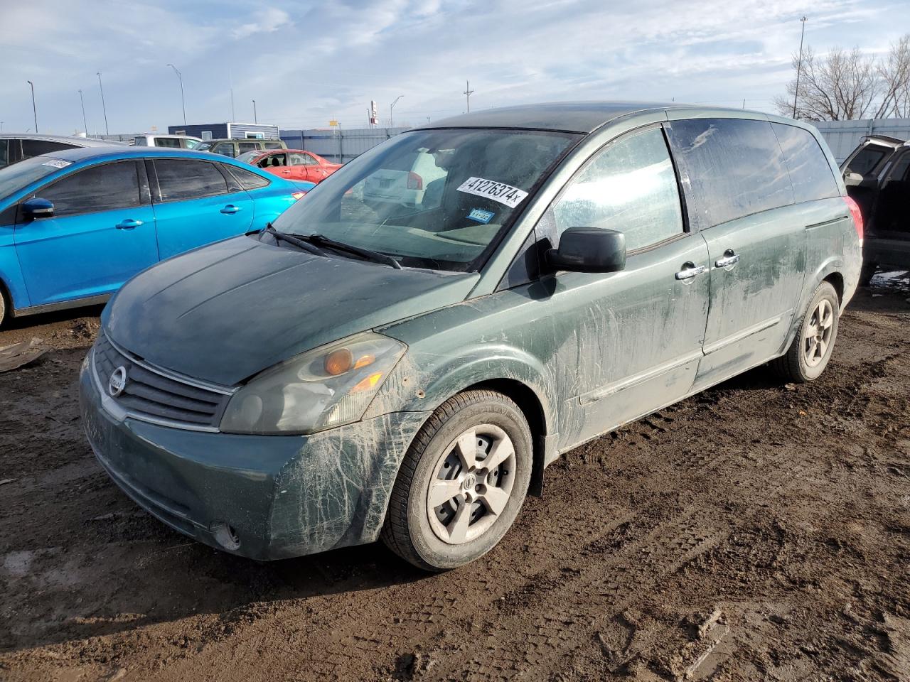 5N1BV28U37N117500 2007 Nissan Quest S