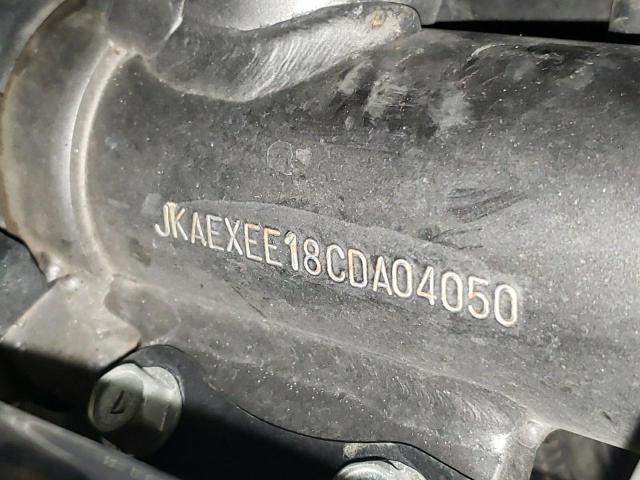 2012 KAWASAKI EX650 EC - JKAEXEE18CDA04050