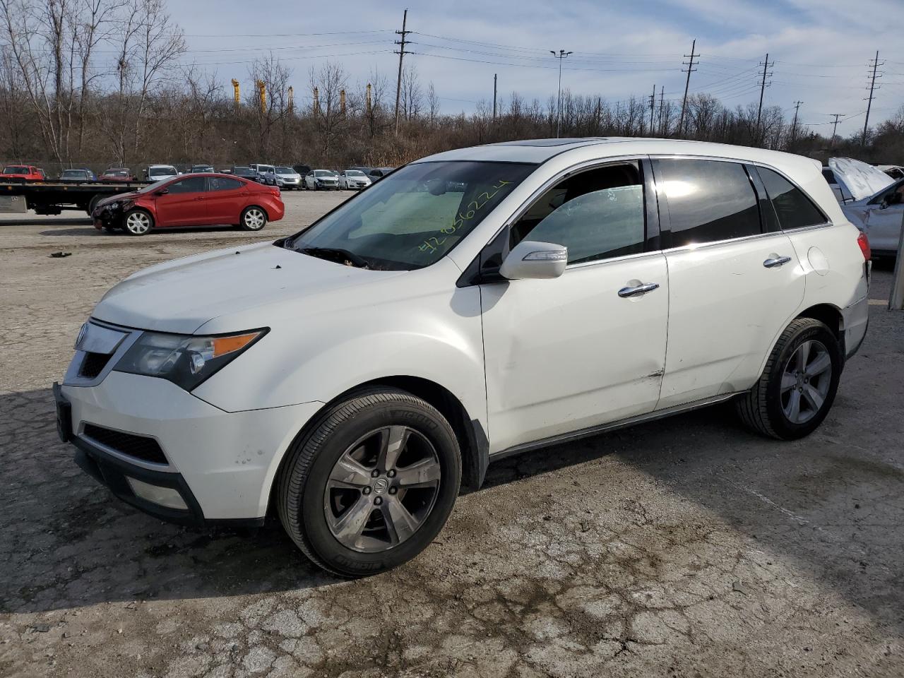 2HNYD2H36DH521186 2013 Acura Mdx Technology