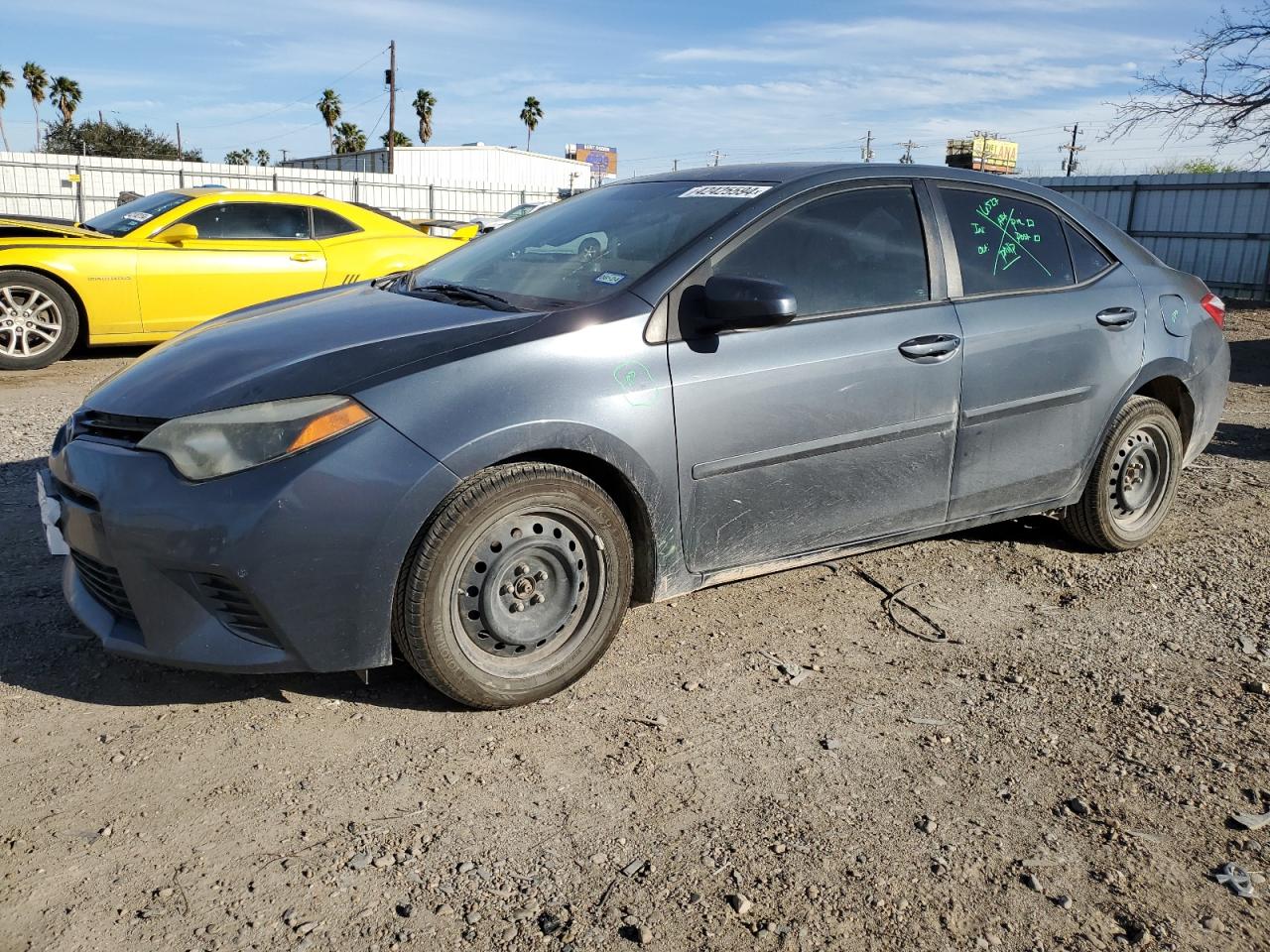 5YFBURHE2GP423244 TOYOTA COROLLA 2016