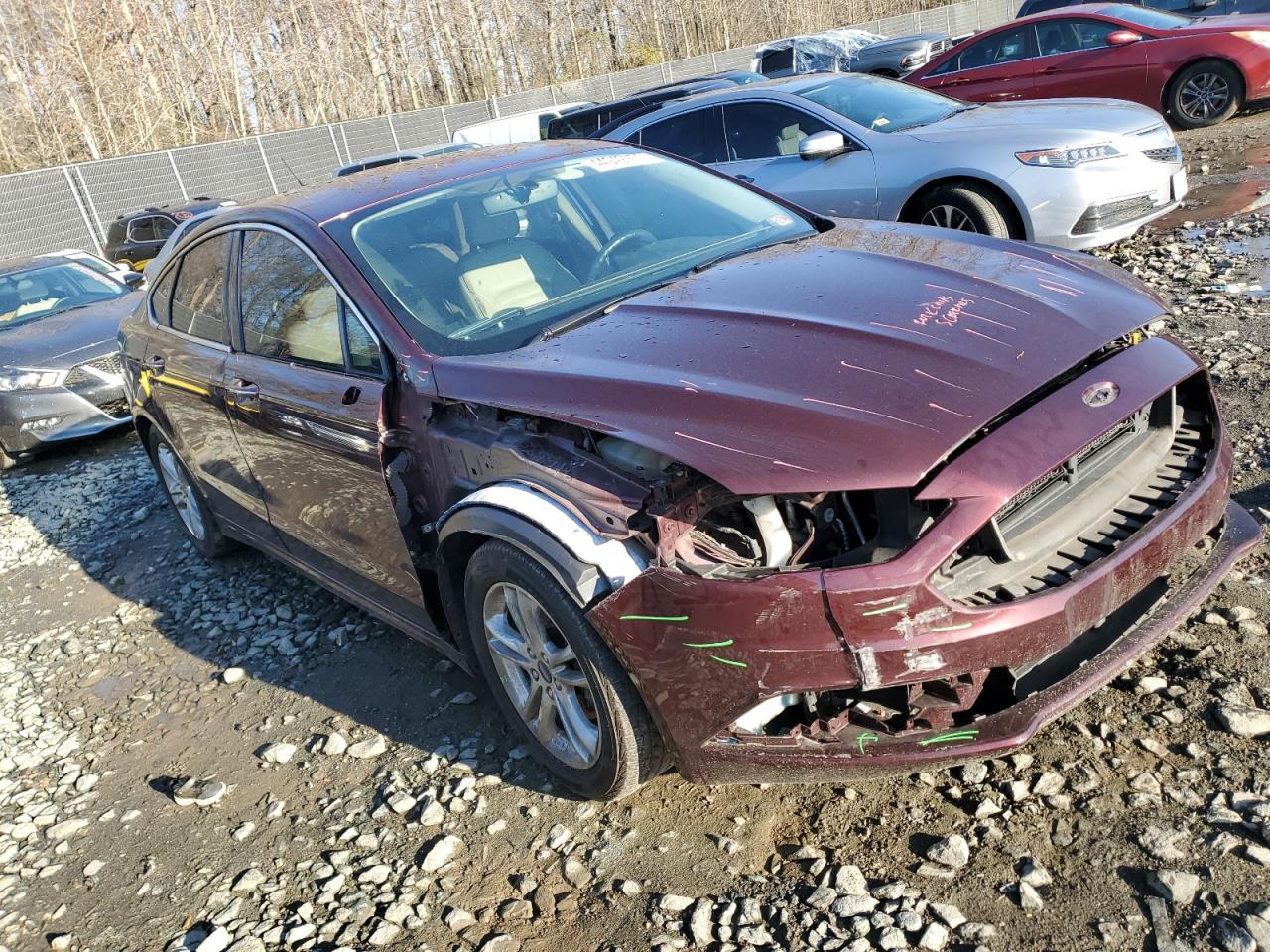 3FA6P0HD2JR264437 FORD FUSION 2018