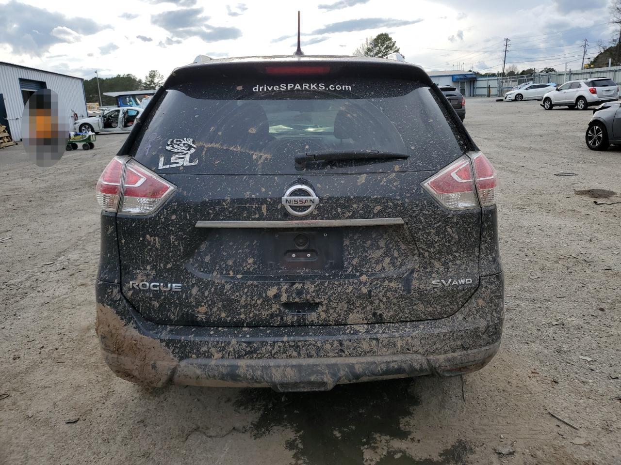 KNMAT2MV6GP711815 NISSAN ROGUE 2016