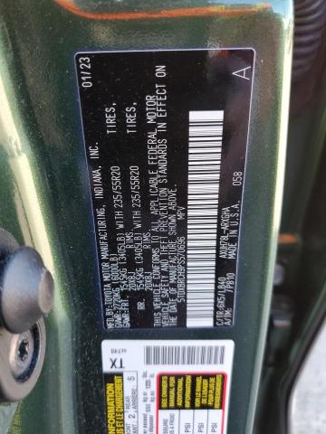 VIN 5TDXBRCH9PS570696 2023 Toyota Highlander, Hybri... no.13