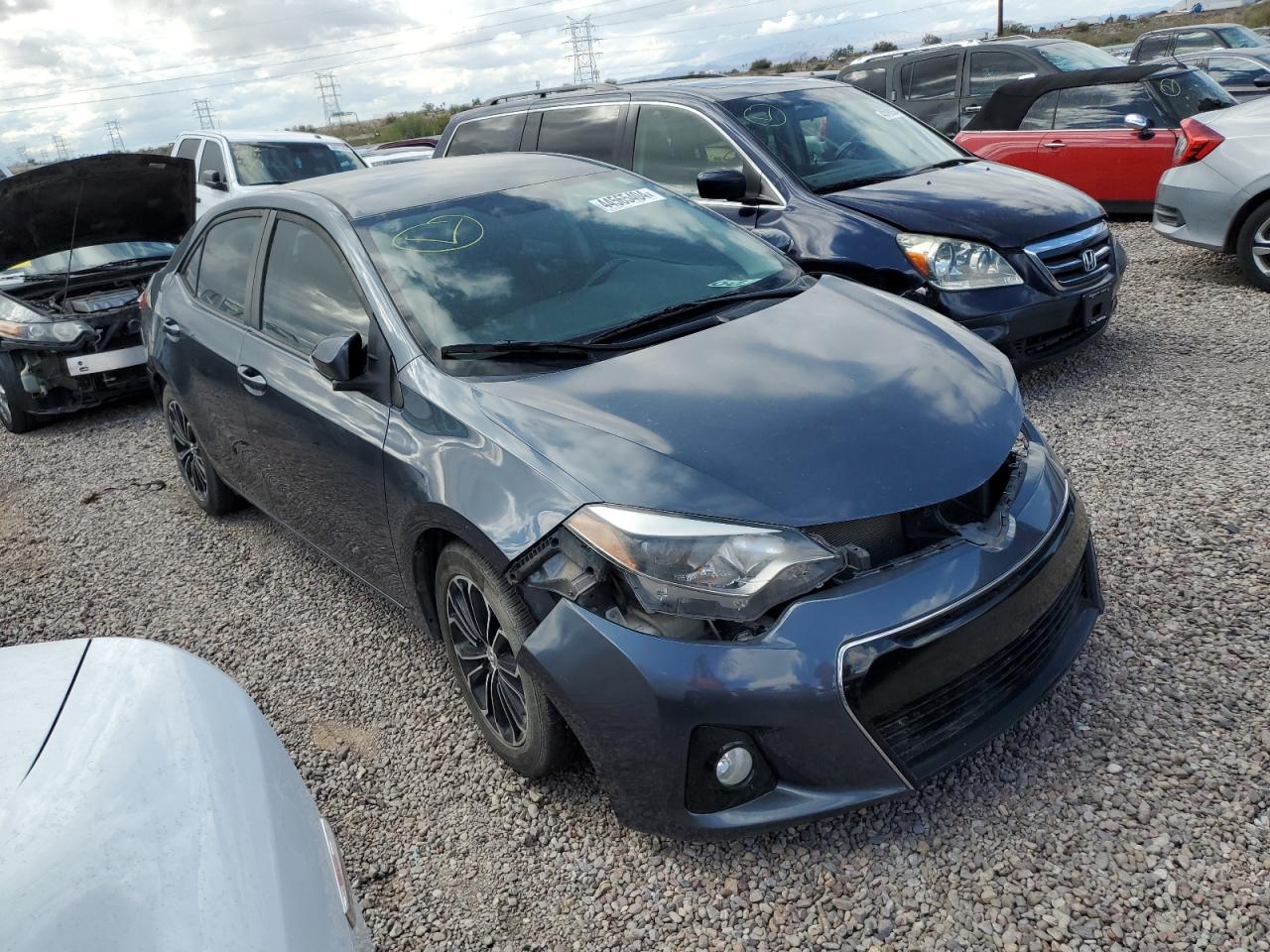 2T1BURHE3GC736206 TOYOTA COROLLA 2016