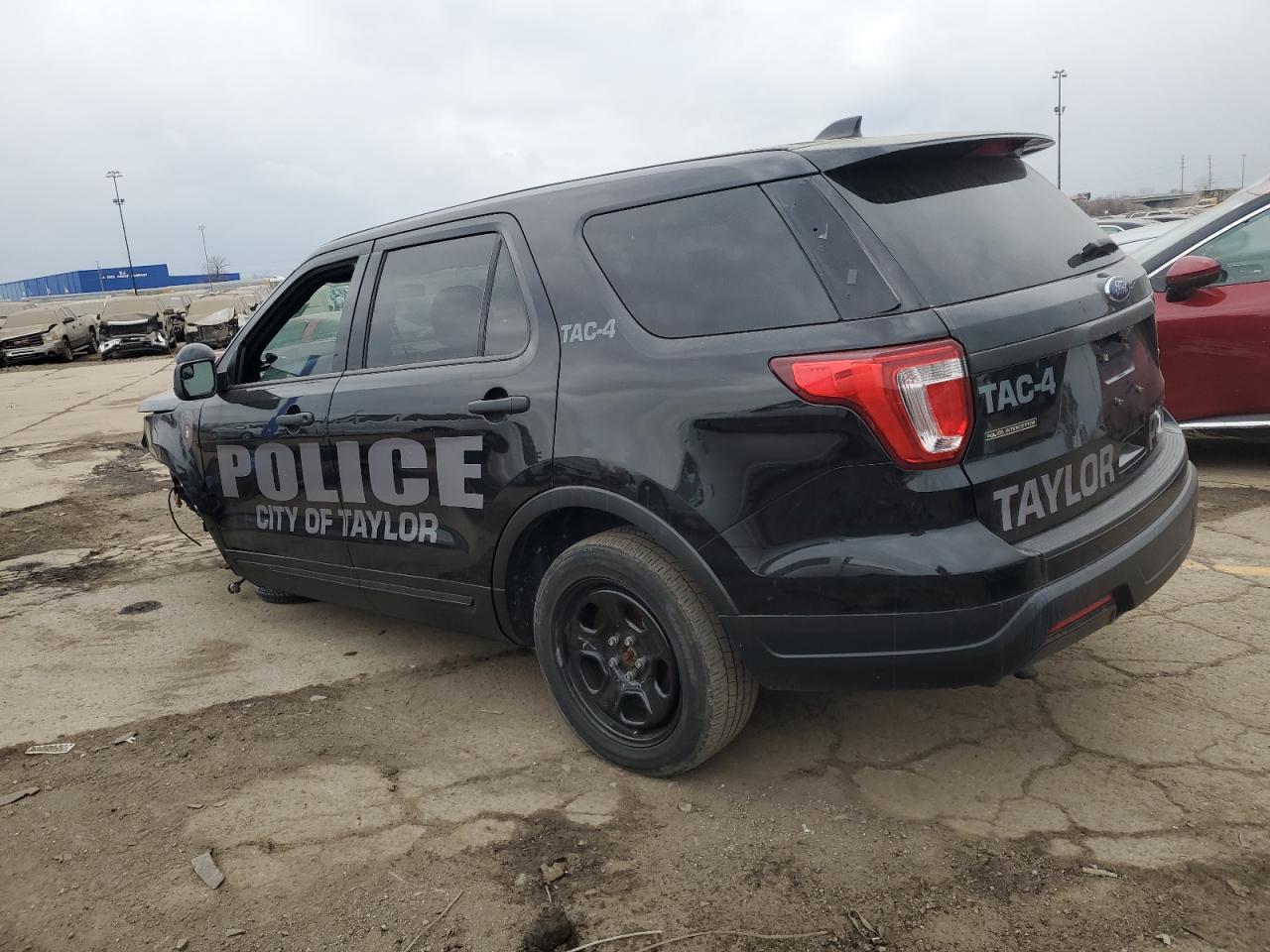 2019 Ford Explorer Police Interceptor vin: 1FM5K8AR5KGA12923