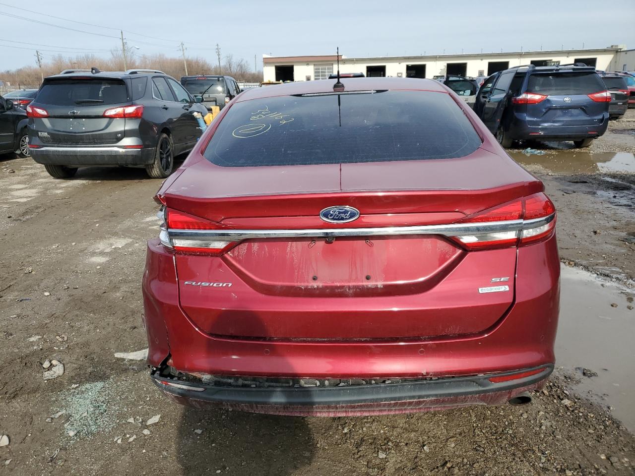 3FA6P0HDXHR341162 FORD FUSION 2017